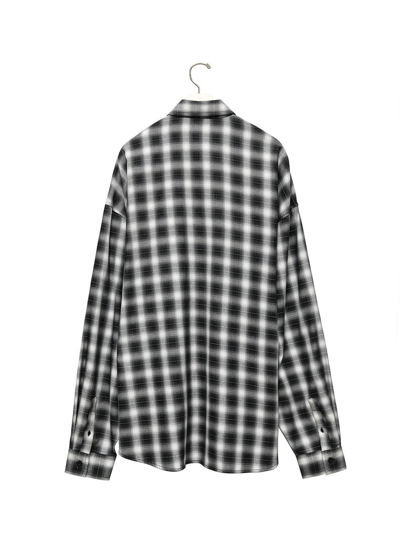 Everyday Oversized Plaid Check Shirt by Paper Moon for Women - view 3