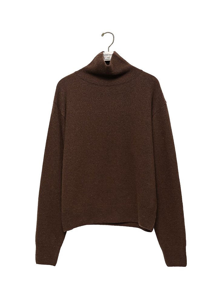 Classic Cashmere Blended Wool High Neck Knit T by Paper Moon for Women - view 3