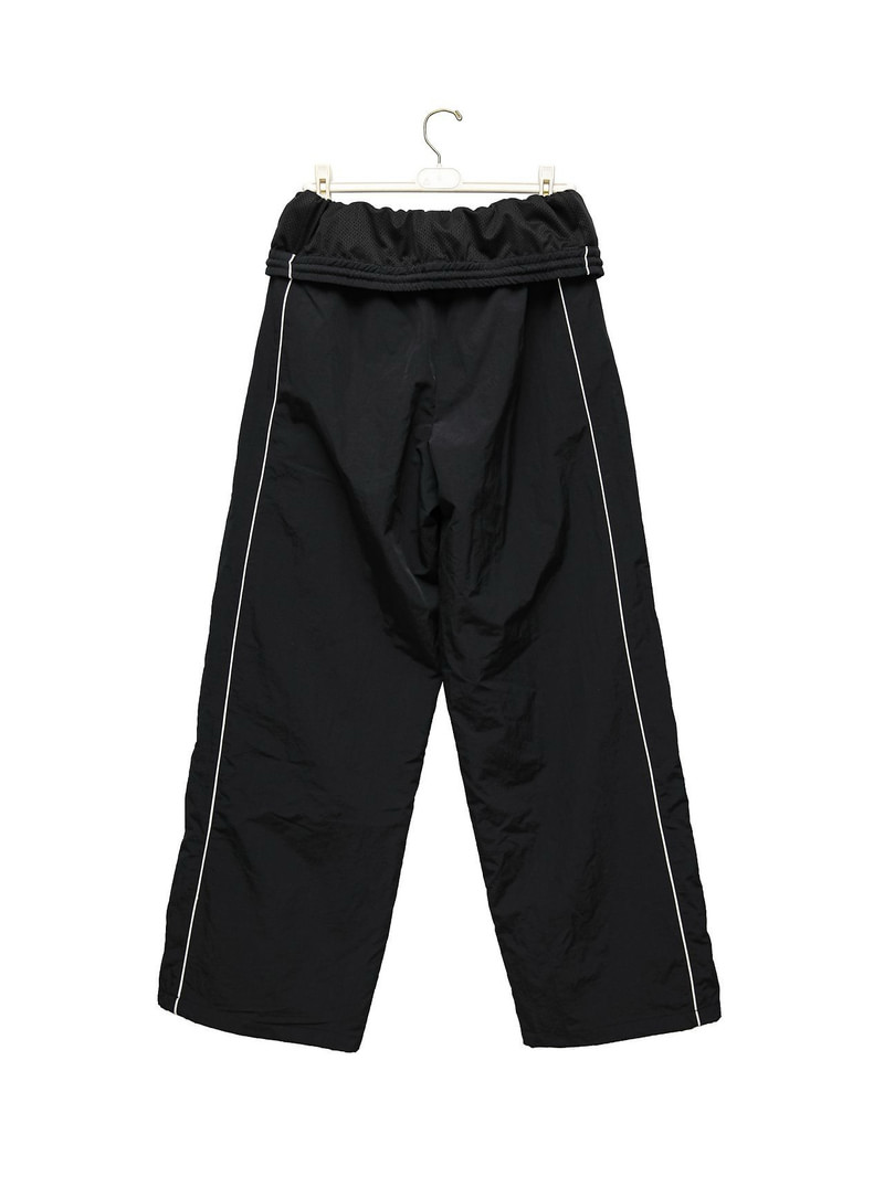 Folding Detail Nylon Trimming Track Trousers by Paper Moon for Women - view 8