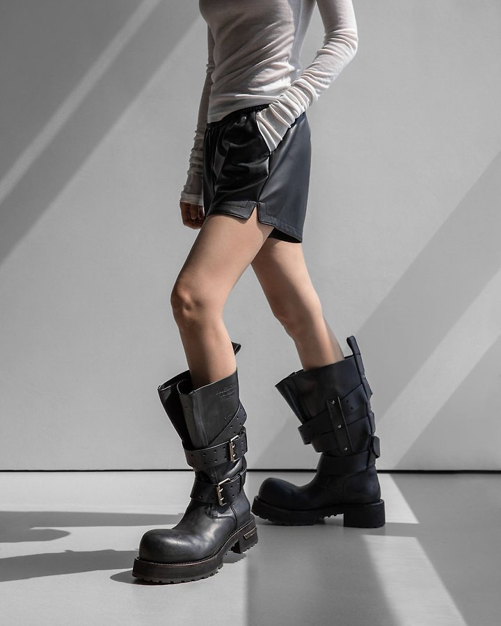 Faux Leather Shorts by Paper Moon for Women - view 4