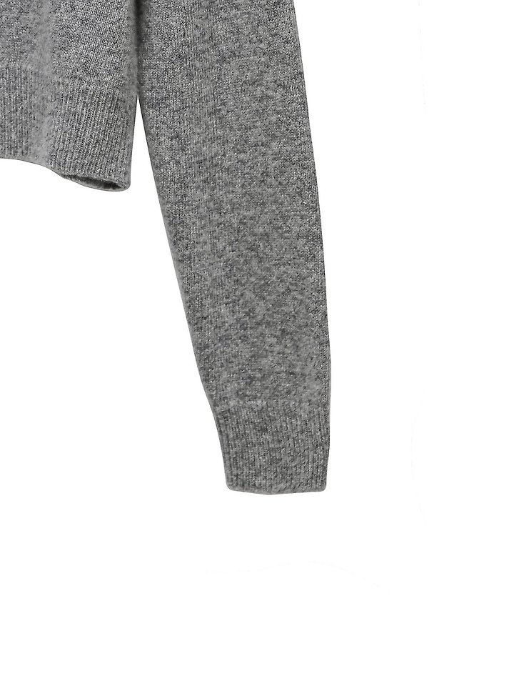 Color Bi - Stitched Button Detail Cashmere Wool by Paper Moon for Women - view 11