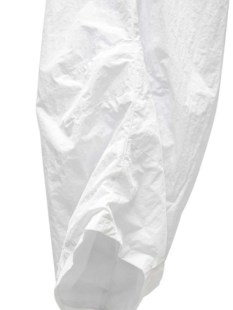 Nylon Drawstring Wide Twist Pattern Trousers by Paper Moon for Women - view 5