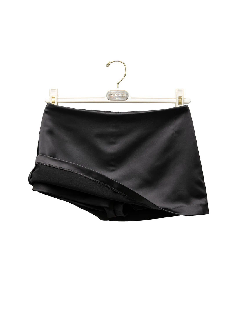 Satin Micro Skirt by Paper Moon for Women - view 7