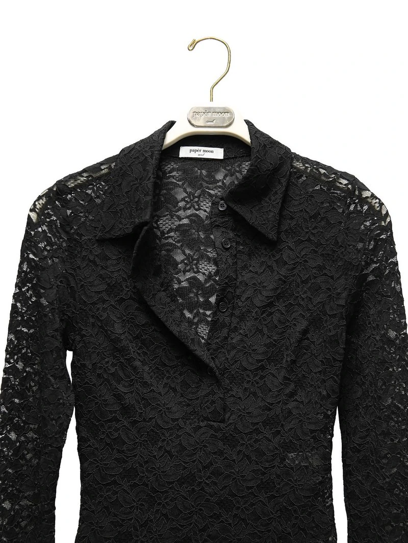 Slim Lace Bodysuit by Paper Moon for Women - view 6