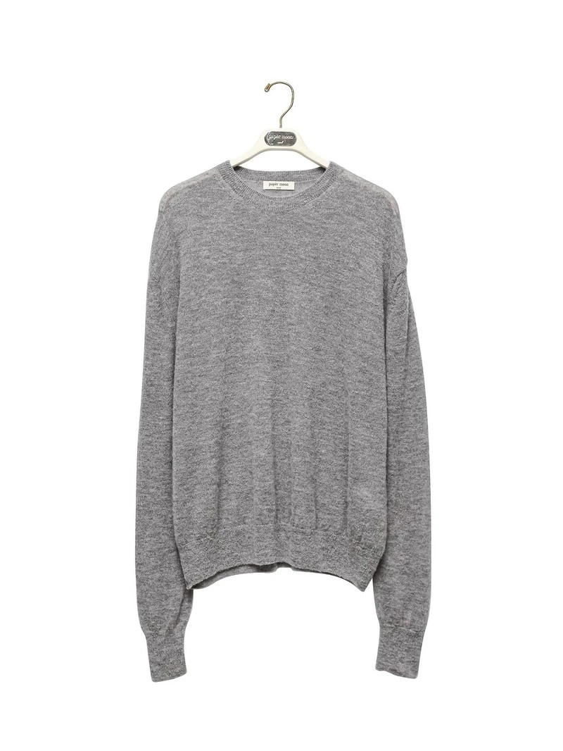 Oversized Baby Alphaca Sheer Knit Pullover by Paper Moon for Women - view 8
