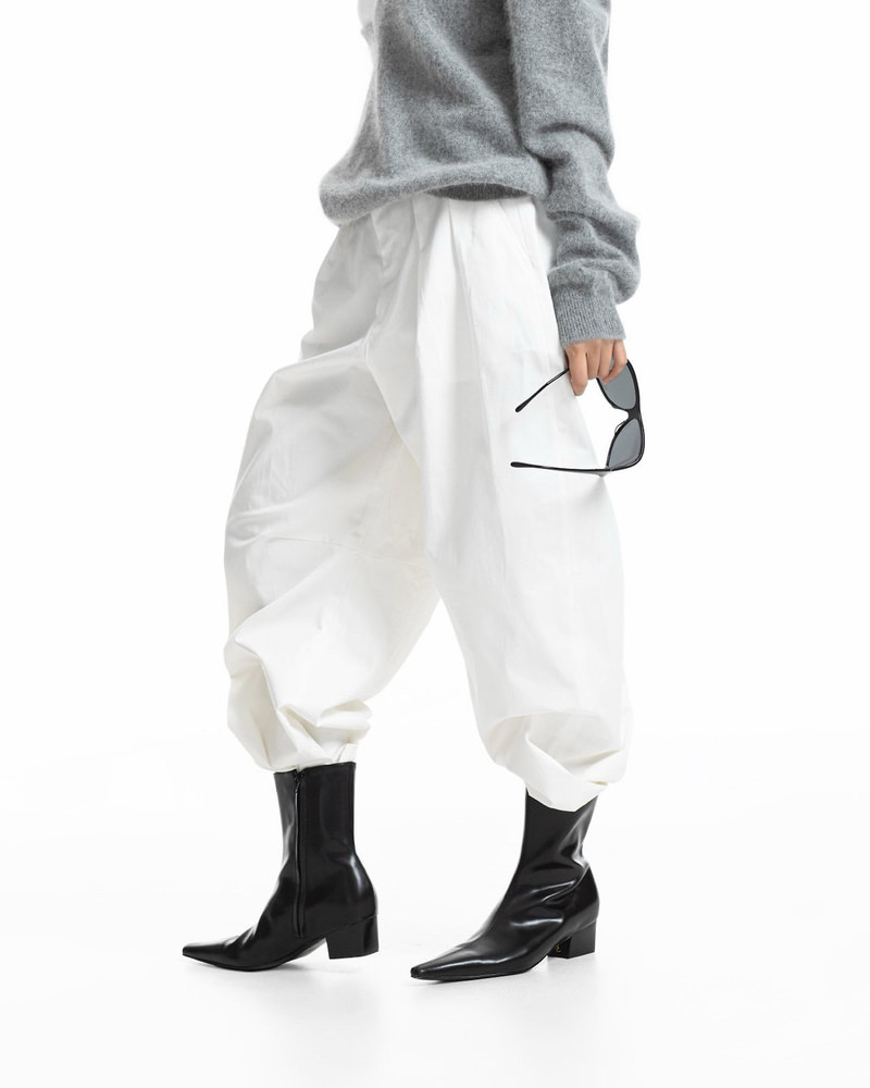 Curve Volume Wide Chino Pants by Paper Moon for Women - view 1