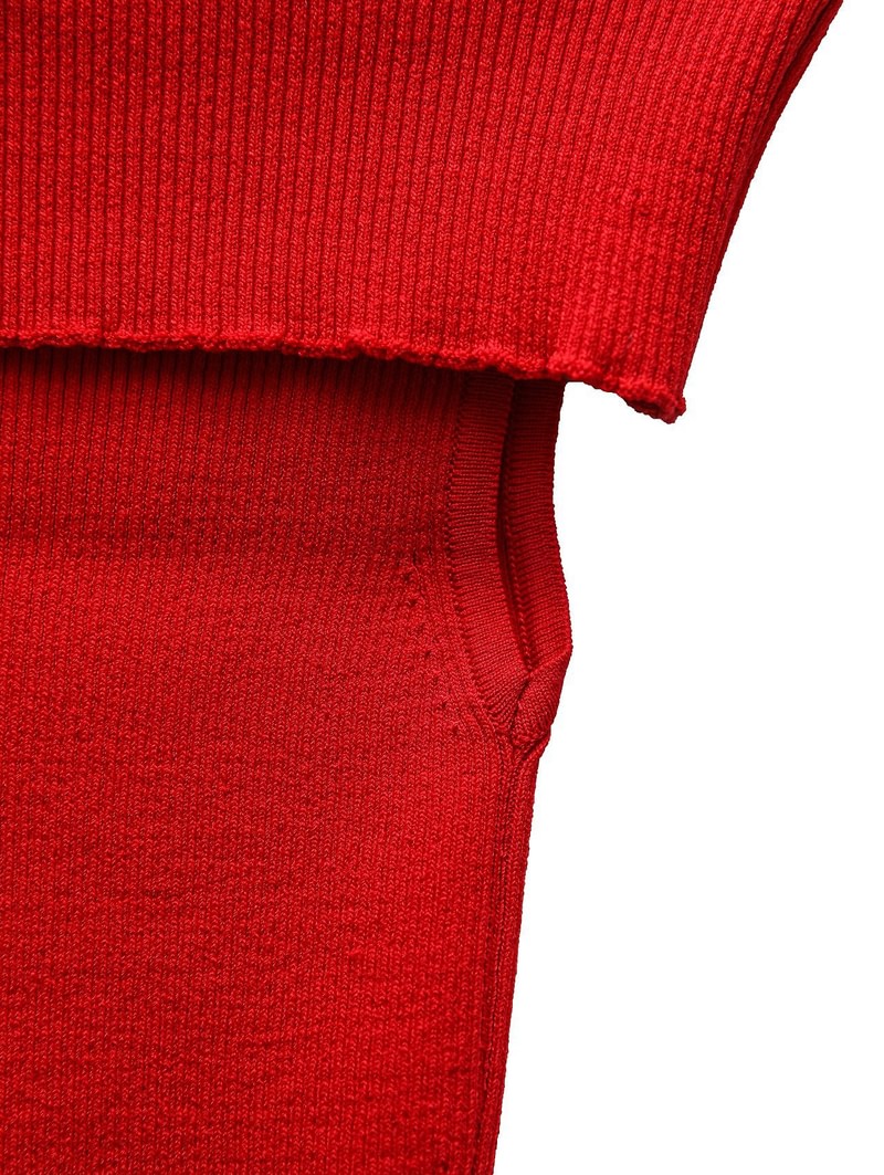 Off Shoulder Slim Knit Top by Paper Moon for Women - view 4