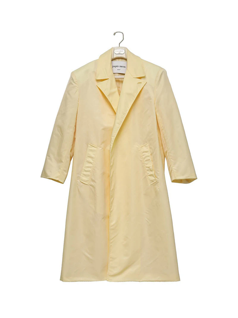 Classic Belted Nylon Maxi Coat by Paper Moon for Women - view 4