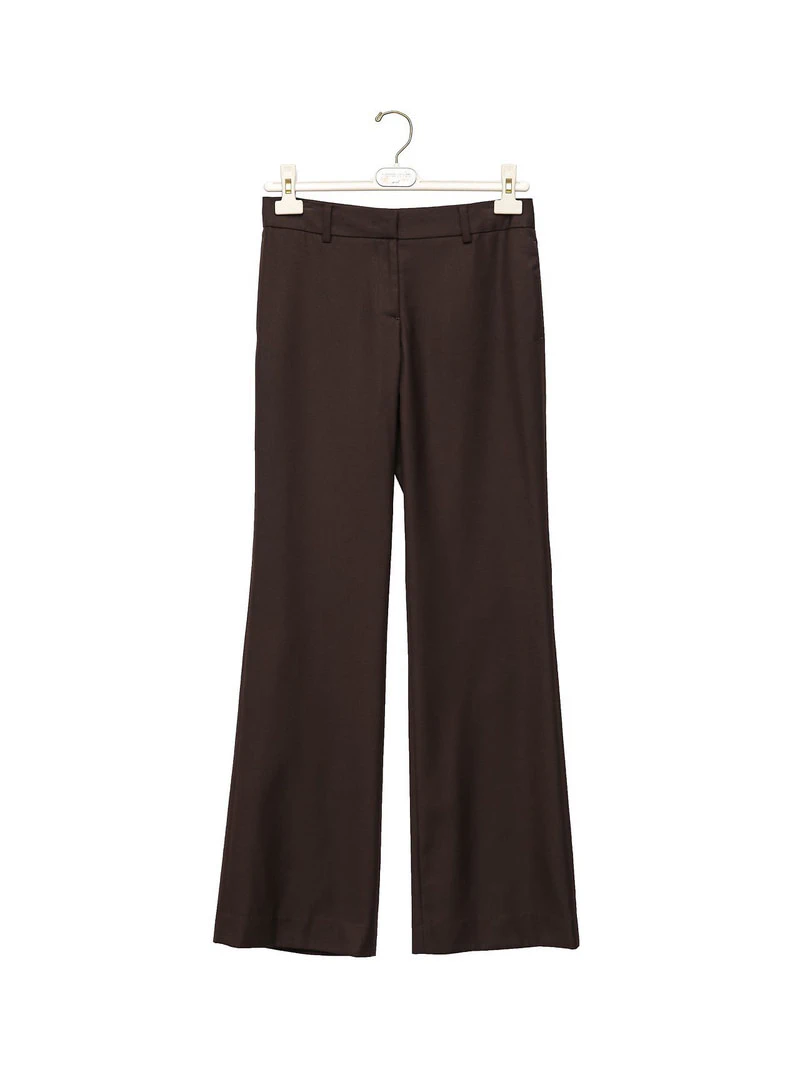 Classic Low Rise Bootcut Trousers by Paper Moon for Women - view 3