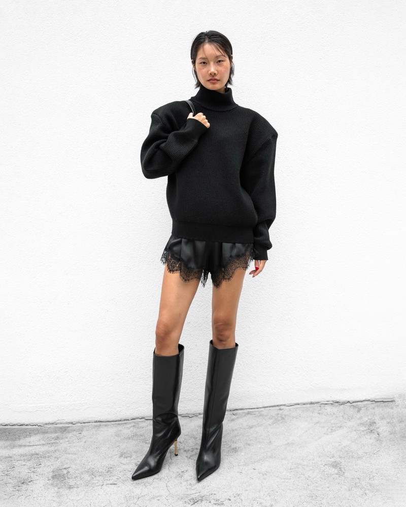  Signature Wire-Structured Shoulder Knit by Paper Moon for Women - view 1