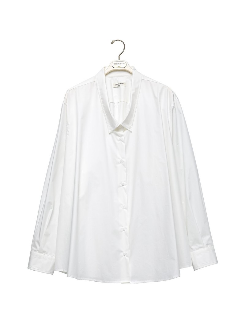 Low Collar Point Paper Button Down Shirt by Paper Moon for Women - view 5