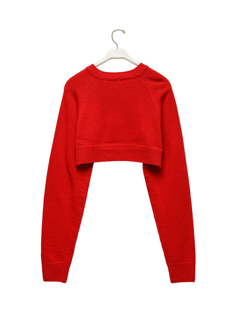 Asymmetric Cashmere-Blend Bolero Knit by Paper Moon for Women - view 5