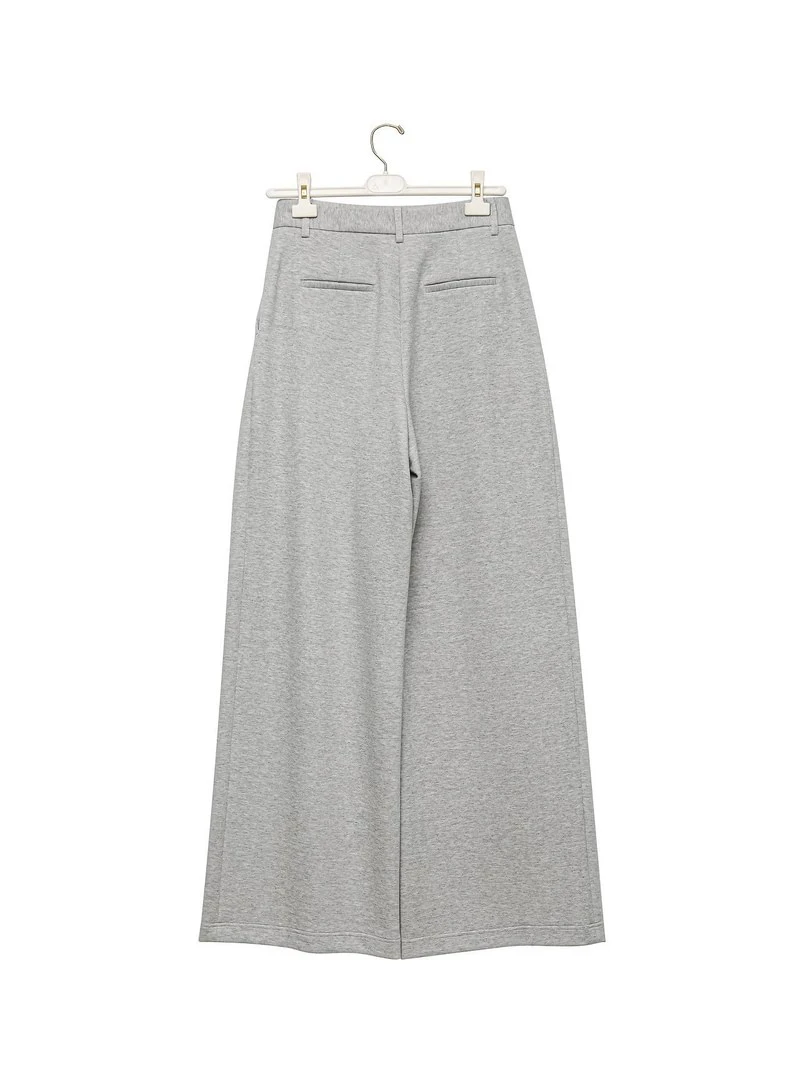 Sweat Wide Pintuck Trouser by Paper Moon for Women - view 5