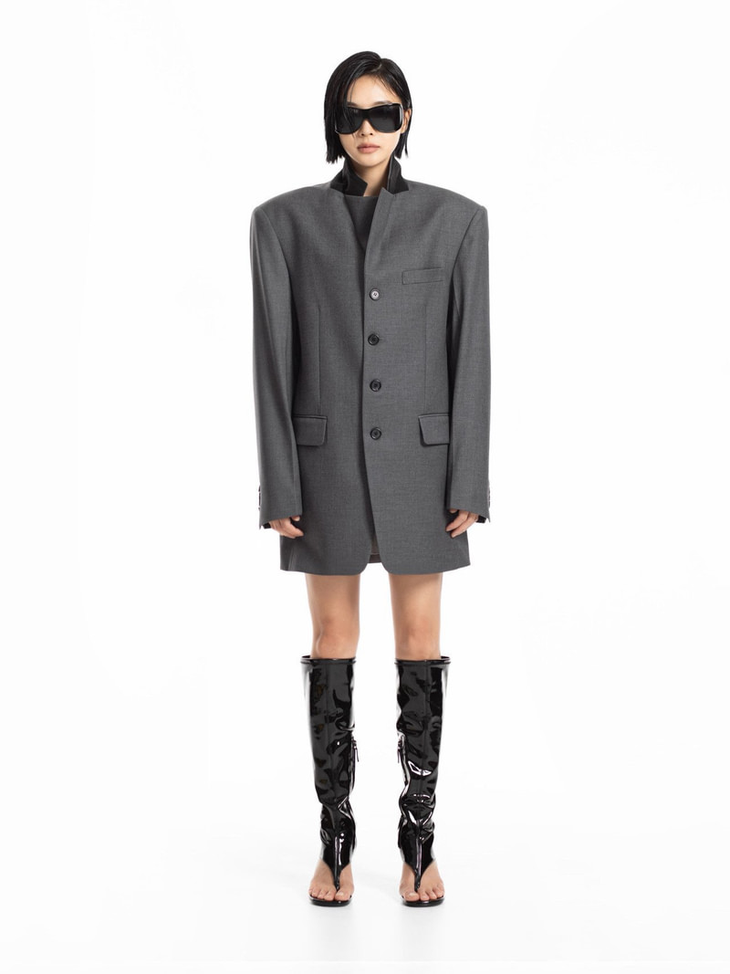Classic 4-Button Tailored Blazer by Paper Moon for Women - view 1