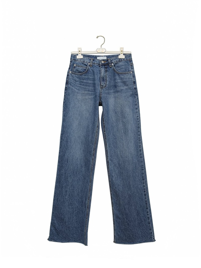 Classic Low Cut Wide Denim Pants by Paper Moon for Women - view 5
