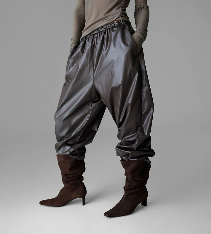 Essential Coated Banding Pants by Paper Moon for Women - view 2