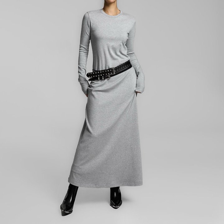 Classic Long Sleeved Detail Maxi Dress by Paper Moon for Women - view 3