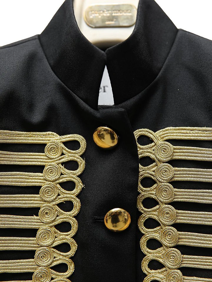 Napoleon Military Cropped Jacket by Paper Moon for Women - view 10
