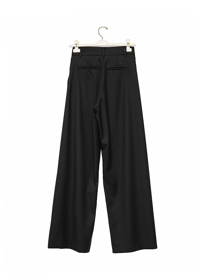 LUX Squared Double Wrap Wide Detail Trousers by Paper Moon for Women - view 5