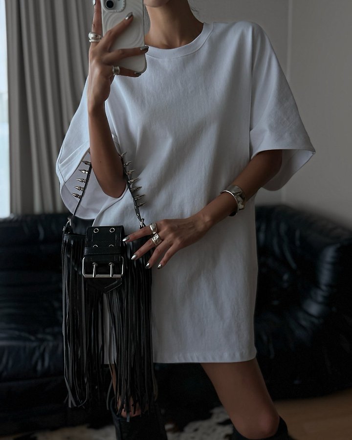 Dolman Sleeve Mini Dress by Paper Moon for Women - view 2