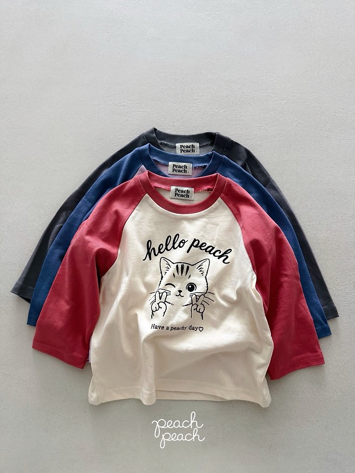 Hello Peach Tee by Peach Peach for Child - view 9