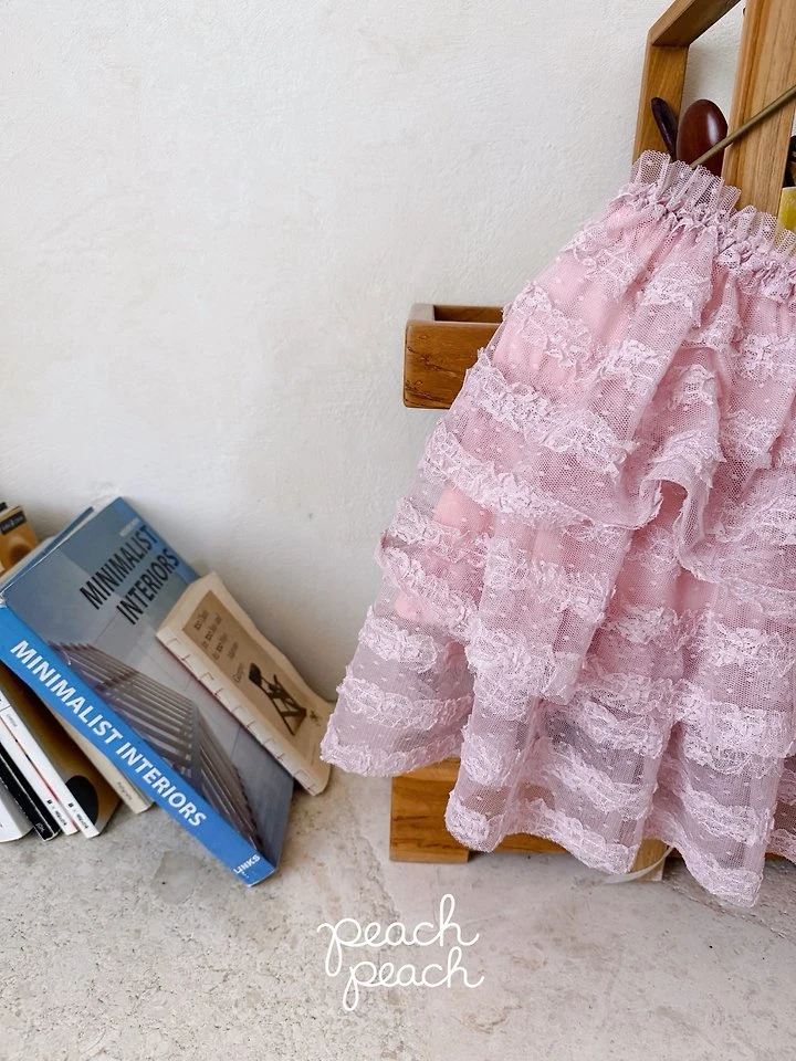 Antique Lace Skirt by Peach Peach for Child - view 7