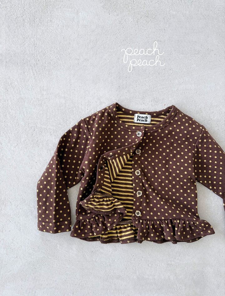 Caramel Cardigan by Peach Peach for Child - view 8