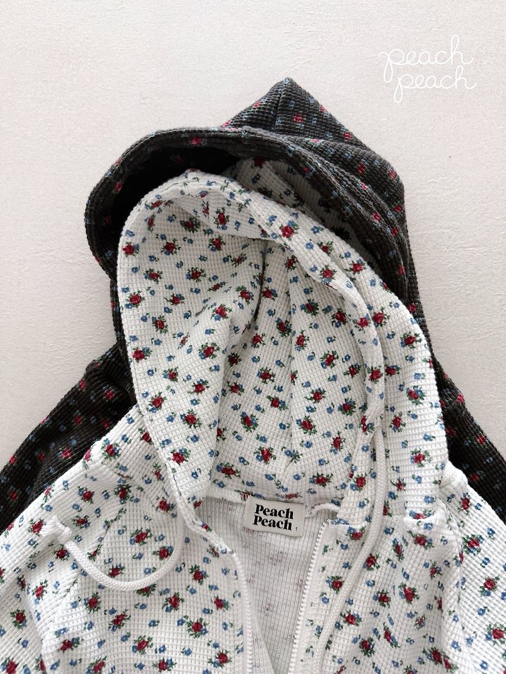 Rosie Waffle Hoodie by Peach Peach for Child - view 5