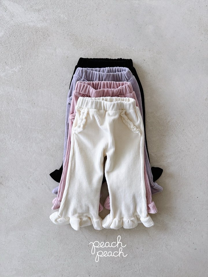 Milk Bootcut Pants by Peach Peach for Child - view 1