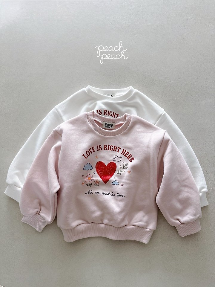 Love Sweatshirt by Peach Peach for Child - view 10