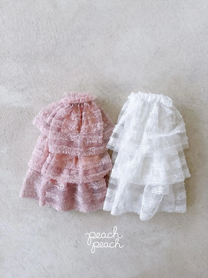 Antique Lace Skirt by Peach Peach for Child - view 1
