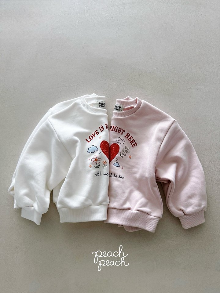 Love Sweatshirt by Peach Peach for Child - view 11