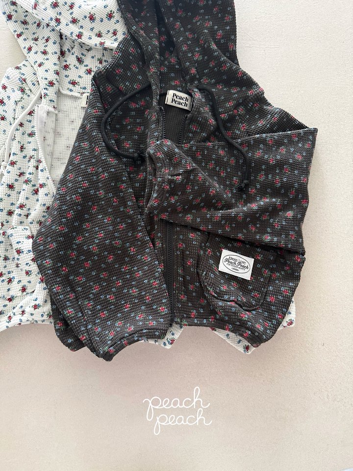 Rosie Waffle Hoodie by Peach Peach for Child - view 8