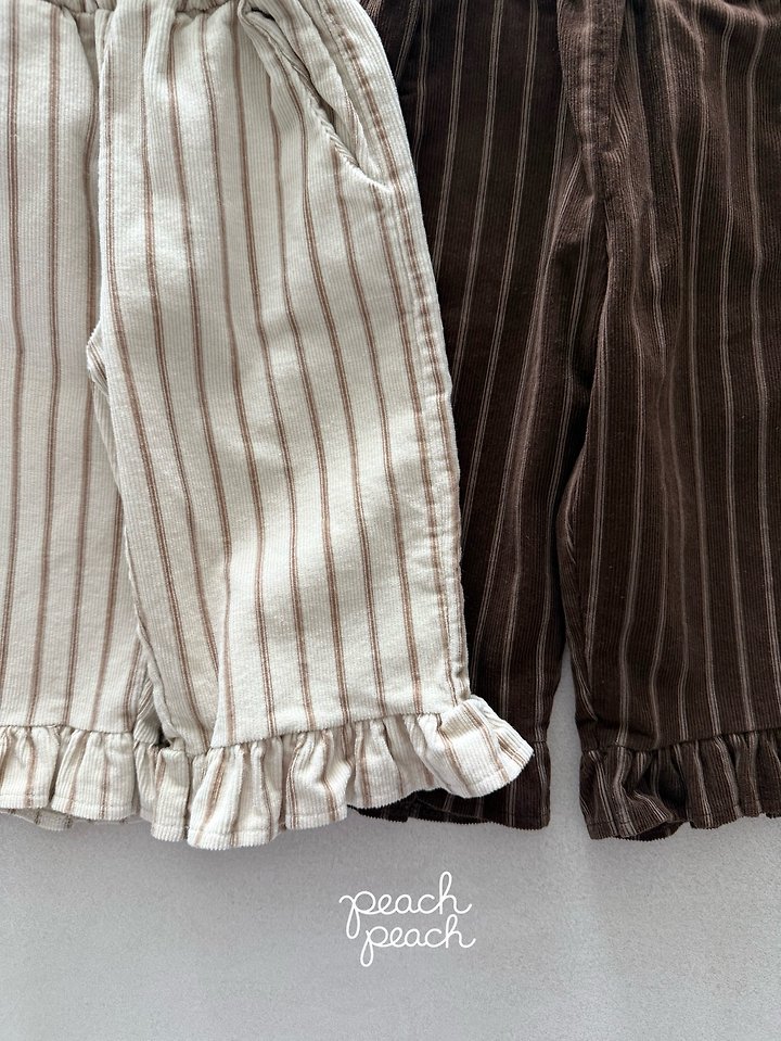 Marron Corduroy Pants by Peach Peach for Child - view 10