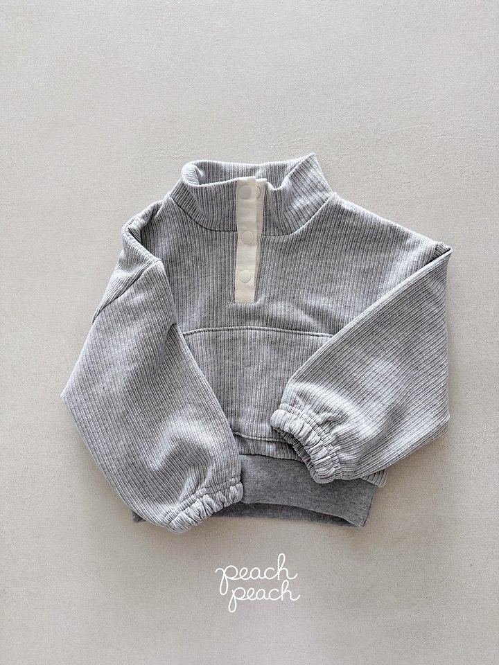 Egg Anorak Sweatshirt by Peach Peach for Child - view 9
