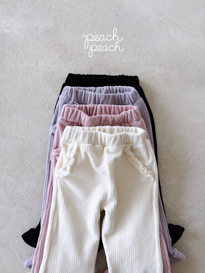 Milk Bootcut Pants by Peach Peach for Child - view 4