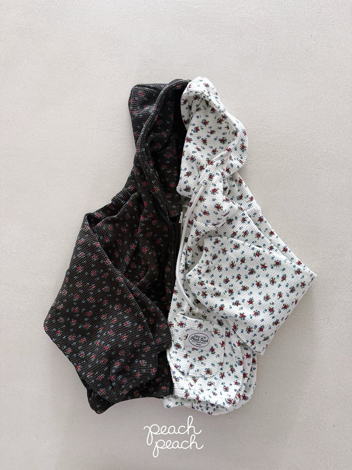 Rosie Waffle Hoodie by Peach Peach for Child - view 9