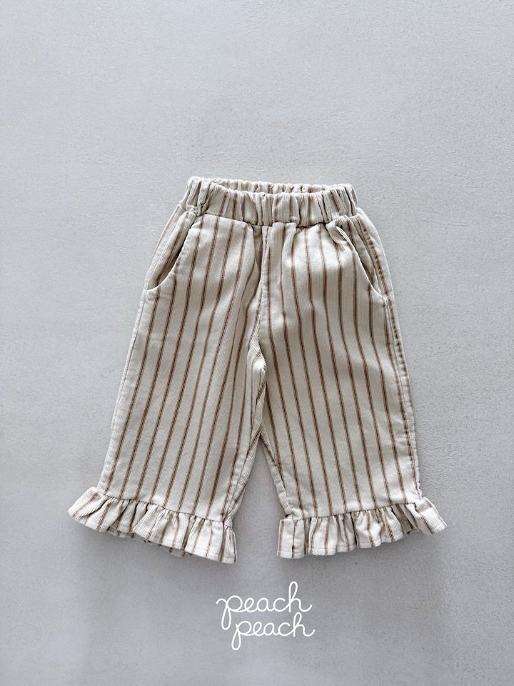 Marron Corduroy Pants by Peach Peach for Child - view 11