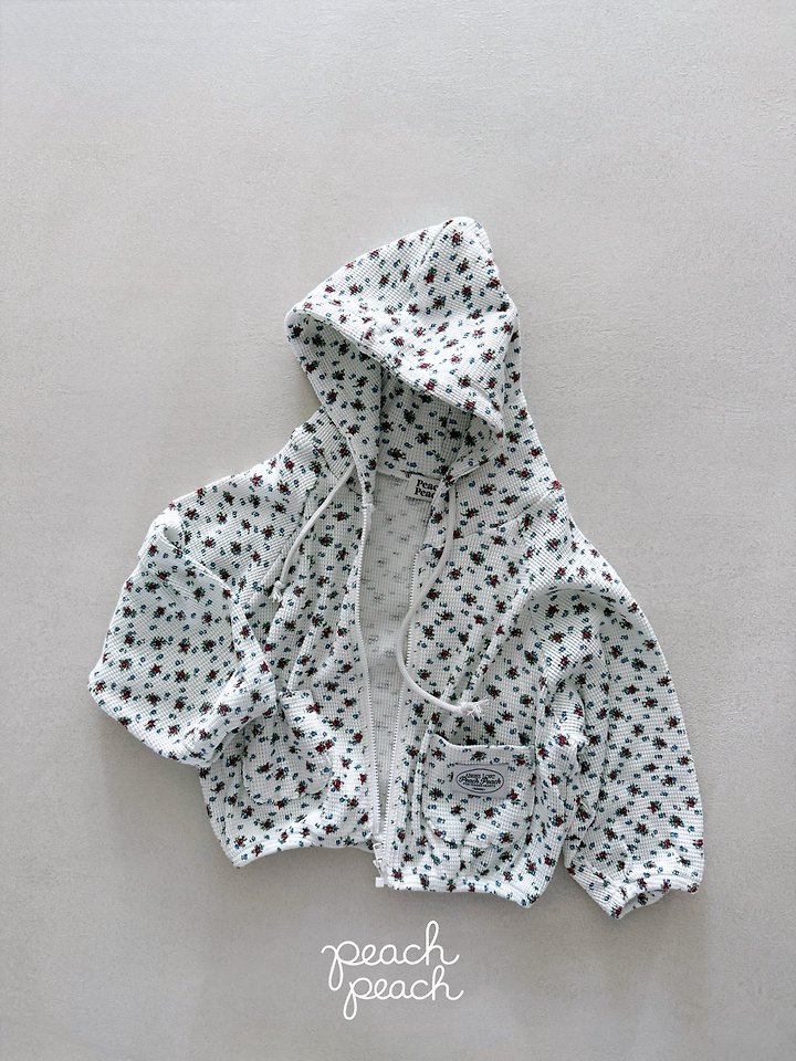 Rosie Waffle Hoodie by Peach Peach for Child - view 10