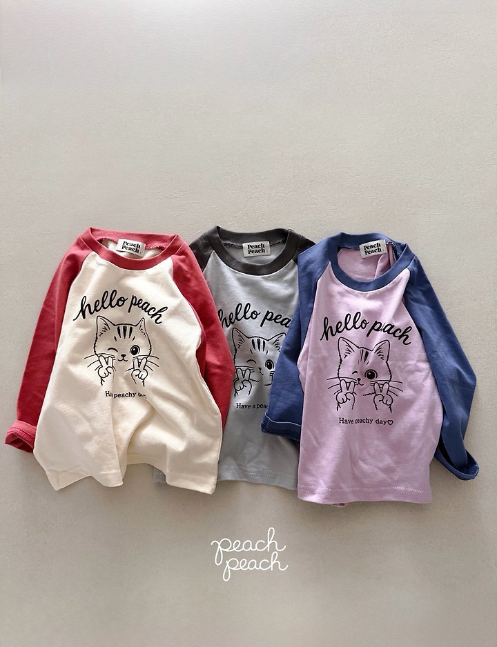 Hello Peach Tee by Peach Peach for Child - view 6