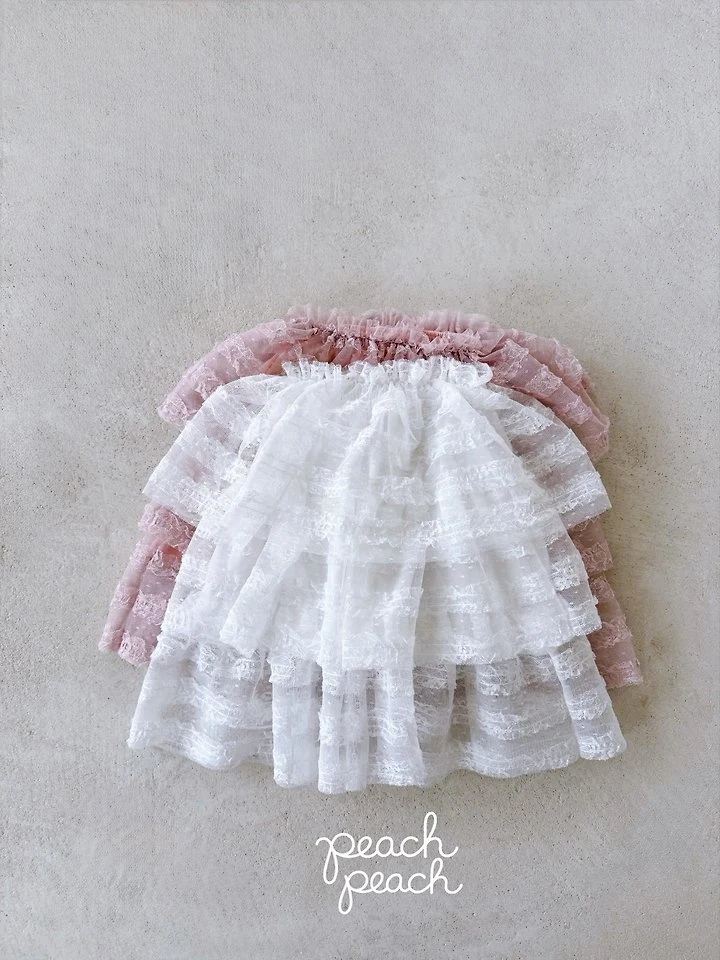 Antique Lace Skirt by Peach Peach for Child - view 4
