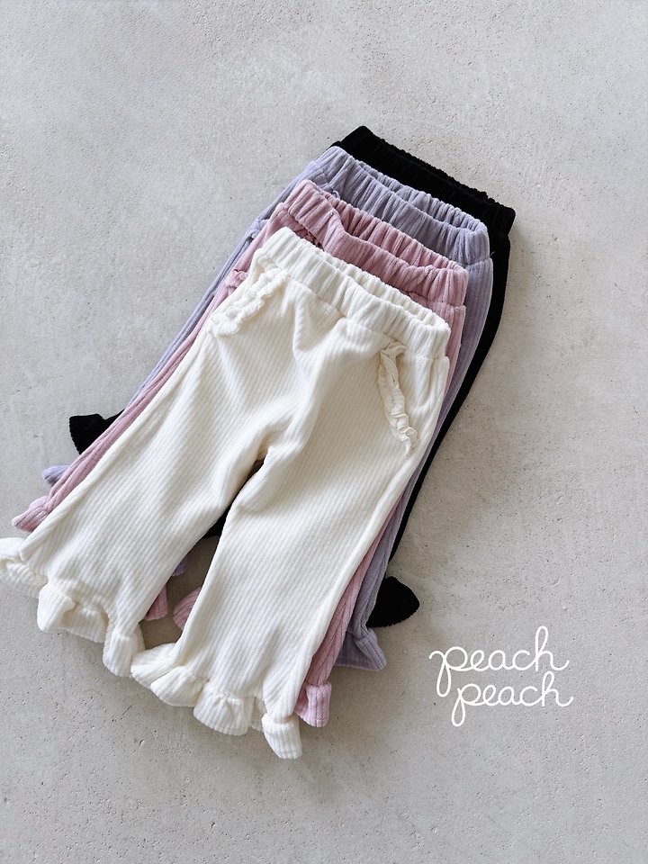 Milk Bootcut Pants by Peach Peach for Child - view 6