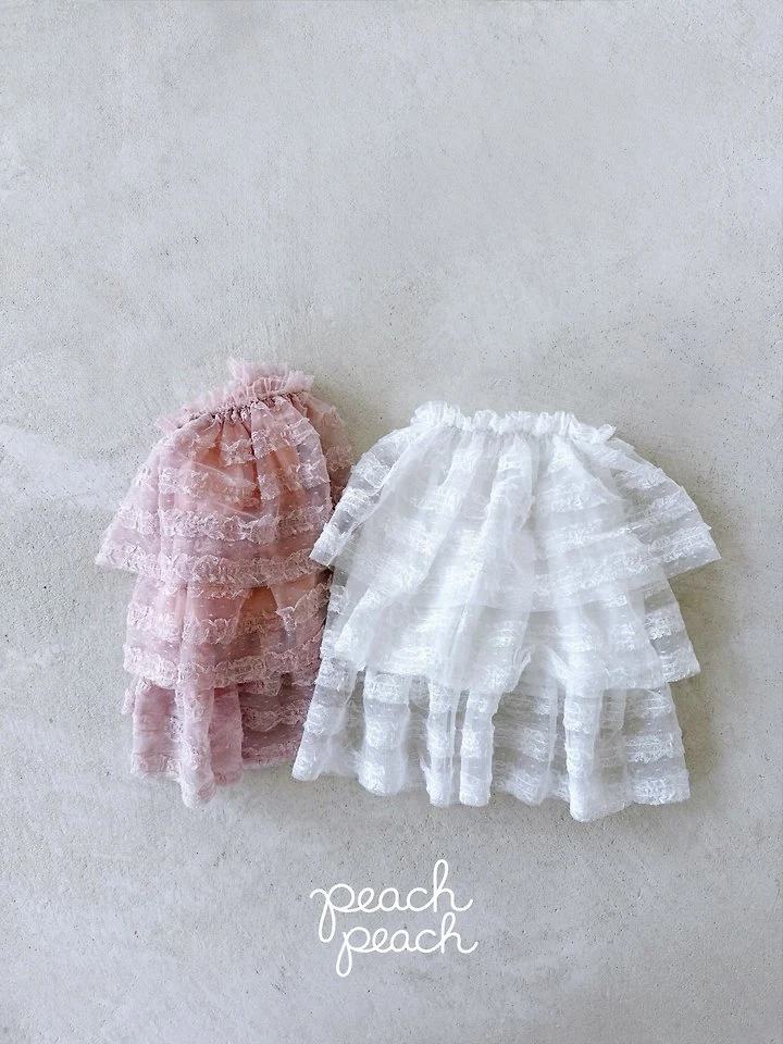 Antique Lace Skirt by Peach Peach for Child - view 5