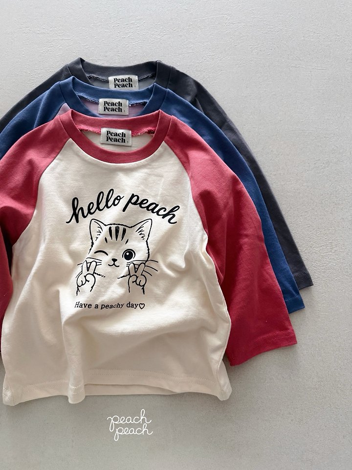 Hello Peach Tee by Peach Peach for Child - view 8