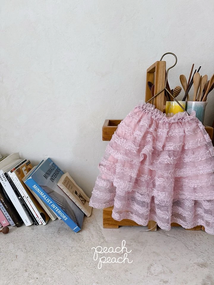 Antique Lace Skirt by Peach Peach for Child - view 6