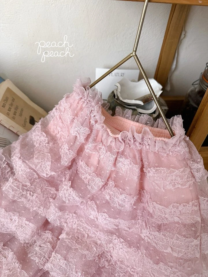 Antique Lace Skirt by Peach Peach for Child - view 8