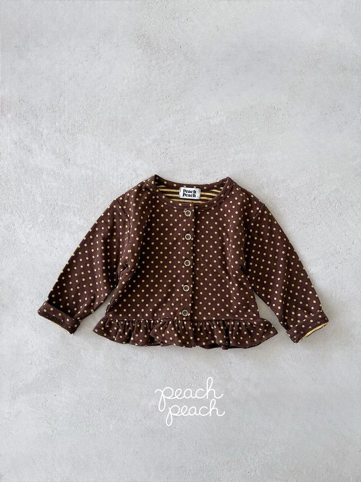 Caramel Cardigan by Peach Peach for Child - view 5