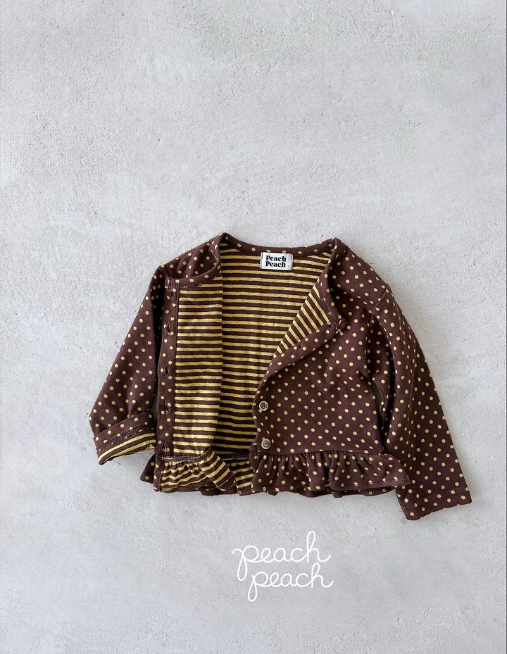 Caramel Cardigan by Peach Peach for Child - view 6