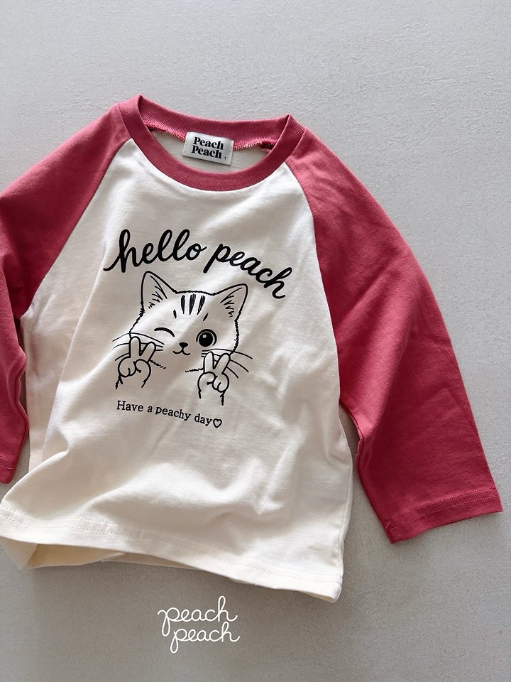 Hello Peach Tee by Peach Peach for Child - view 12