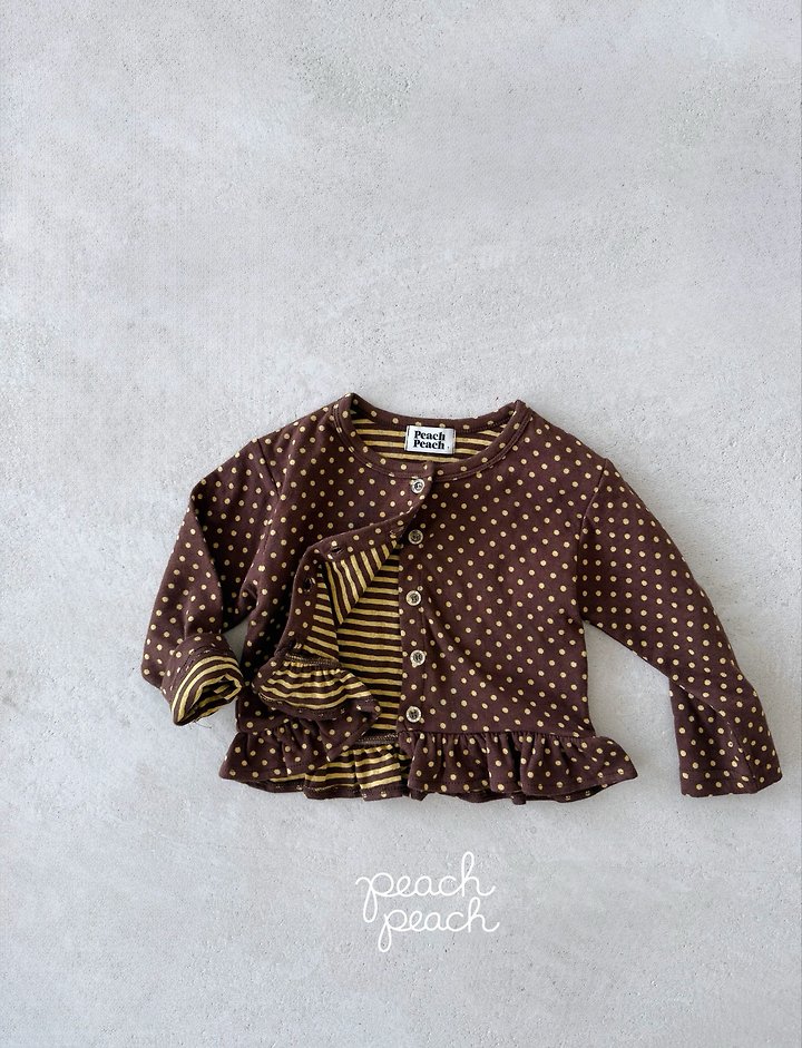 Caramel Cardigan by Peach Peach for Child - view 7